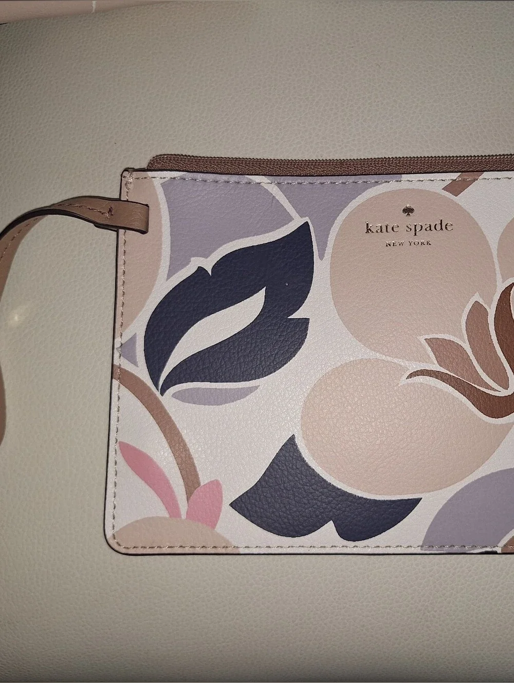 Kate Spade Arch Place Mya Breezy Floral Reversible Tote & Matching Wrislet NWOT